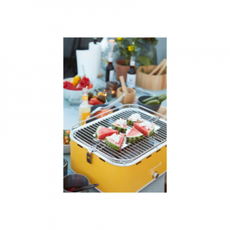 Barbecook Charcoal Table Grill Carlo , 44 x 33 x 21 cm | BC-CHA-1016 | Yellow Sunshine