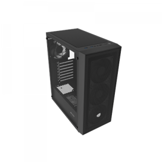 Fury PC Case | SHOBO SH8F | Black | Midi Tower Fury PC Case | SHOBO SH8F | Black | Midi Tower