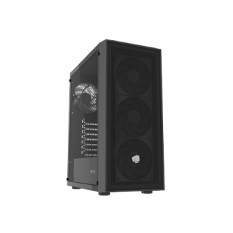 Fury PC Case | SHOBO SH8F | Black | Midi Tower Fury PC Case | SHOBO SH8F | Black | Midi Tower