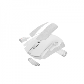 Genesis Gaming Mouse | Zircon 880 Pro 8k | Wireless | 2.4GHz, Bluetooth | White Genesis Gaming Mouse | Zircon 880 Pro 8k | Wireless | 2.4GHz, Bluetooth | White