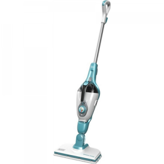 BLACK & DECKER 9in1 Steam cleaner | FSMH1351SM-QS | Power 1300 W | Water tank capacity 0.5 L | Teal/White BLACK & DECKER 9in1 Steam cleaner | FSMH1351SM-QS | Power 1300 W | Water tank capacity 0.5 L | Teal/White
