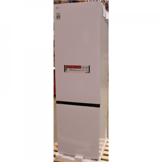 SALE OUT. LG GBBS322CSW Refrigerator, C, Free-standing, Combi, Height 2.03 m, Net fridge 262 L, Net freezer 113 L, White | LG Re