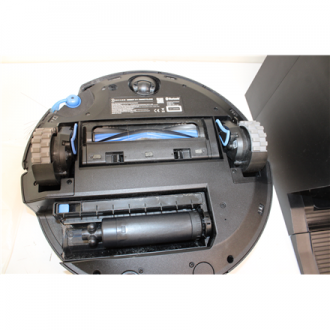 SALE OUT. Ecovacs DEEBOT X11 OMNICYCLONE EU Vacuum & mop, Wet&Dry,with new bagless All-in-One OmniCyclone station, Black (with b SALE OUT. Ecovacs DEEBOT X11 OMNICYCLONE EU Vacuum & mop, Wet&Dry,with new bagless All-in-One OmniCyclone station, Black (with b