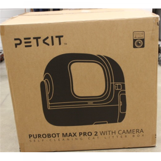 SALE OUT. PETKIT Automatic Cat Litter Box | Purobot Max Pro 2 | White | USED, DIRTY, MISSING INNER PACKAGING | 24 month(s) SALE OUT. PETKIT Automatic Cat Litter Box | Purobot Max Pro 2 | White | USED, DIRTY, MISSING INNER PACKAGING | 24 month(s)