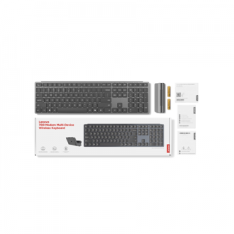 Lenovo | 700 Modern Multi-Device | Keyboard | Wireless | Lithuanian | Bluetooth | Luna Grey Lenovo | 700 Modern Multi-Device | Keyboard | Wireless | Lithuanian | Bluetooth | Luna Grey