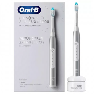 Oral-B Pulsonic Slim Luxe 4000 Sonic | Electric Toothbrush | Rechargeable | For adults | Number of brush heads included 1 | Numb
