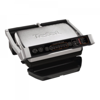 TEFAL | OptiGrill Initial | GC706D | Contact grill | 2000 W | Black/Stainless steel TEFAL | OptiGrill Initial | GC706D | Contact grill | 2000 W | Black/Stainless steel