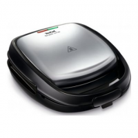 TEFAL | Sandwich Maker | SW341D12 Snack Time | 700 W | Number of plates 2 | Stainless Steel/Black TEFAL | Sandwich Maker | SW341D12 Snack Time | 700 W | Number of plates 2 | Stainless Steel/Black