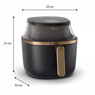Philips Airfryer | NA332/00 3000 Series | Power 1700 W | Capacity 6.2 L Philips Airfryer | NA332/00 3000 Series | Power 1700 W | Capacity 6.2 L