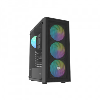 Fury PC Case | SHOBO SH8F ARGB | Black | Midi Tower Fury PC Case | SHOBO SH8F ARGB | Black | Midi Tower