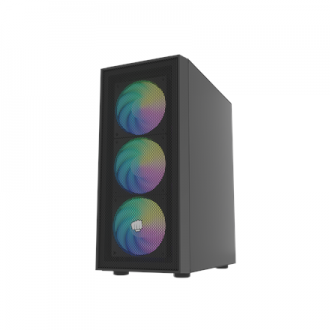 Fury PC Case | SHOBO SH8F ARGB | Black | Midi Tower Fury PC Case | SHOBO SH8F ARGB | Black | Midi Tower