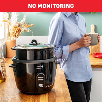 TEFAL | RK103811 Classic 2 | Rice cooker | 600 W | 5 L | Number of programs 3 | Black TEFAL | RK103811 Classic 2 | Rice cooker | 600 W | 5 L | Number of programs 3 | Black