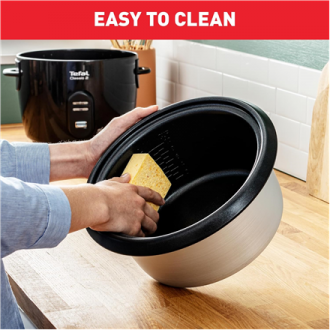 TEFAL | RK103811 Classic 2 | Rice cooker | 600 W | 5 L | Number of programs 3 | Black TEFAL | RK103811 Classic 2 | Rice cooker | 600 W | 5 L | Number of programs 3 | Black