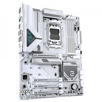 Gigabyte B850 EAGLE WF7 ICE | Processor family AMD | Processor socket AM5 | DDR5 | Supported hard disk drive interfaces SATA, M. Gigabyte B850 EAGLE WF7 ICE | Processor family AMD | Processor socket AM5 | DDR5 | Supported hard disk drive interfaces SATA, M.
