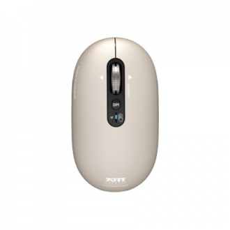 PORT CONNECT Mouse | PURE MAC | Wireless | Bluetooth | Beige Perle PORT CONNECT Mouse | PURE MAC | Wireless | Bluetooth | Beige Perle