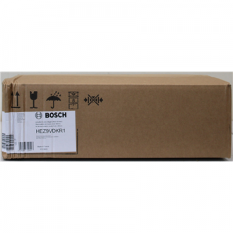 SALE OUT. Bosch | Recirculation kit S and L-bow (60cm) | HEZ9VDKR1 | Black | DAMAGED PACKAGING, SCRATCHED PARTS