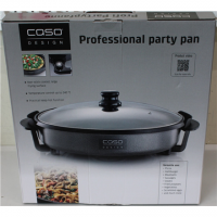 SALE OUT. Caso Professional Party Pan, 1500 W, Grey | Caso | Professional Party Pan | 1500 W | Number of programs 1 | Grey | DAM 