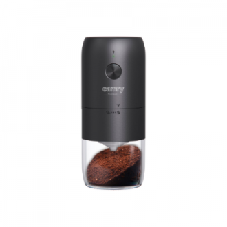 Camry Cordless USB Electric Coffee Grinder | CR 4302 | 25 W | Coffee beans capacity 25-30 g | Black Camry Cordless USB Electric Coffee Grinder | CR 4302 | 25 W | Coffee beans capacity 25-30 g | Black