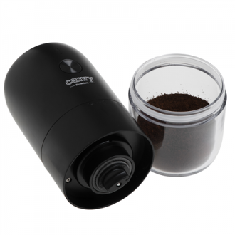 Camry Cordless USB Electric Coffee Grinder | CR 4302 | 25 W | Coffee beans capacity 25-30 g | Black Camry Cordless USB Electric Coffee Grinder | CR 4302 | 25 W | Coffee beans capacity 25-30 g | Black