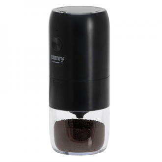 Camry Cordless USB Electric Coffee Grinder | CR 4302 | 25 W | Coffee beans capacity 25-30 g | Black Camry Cordless USB Electric Coffee Grinder | CR 4302 | 25 W | Coffee beans capacity 25-30 g | Black