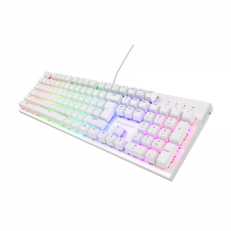 Genesis THOR 303 | Mechanical Gaming Keyboard | Wired | US | White | USB Type-A | Outemu Peach Silent
