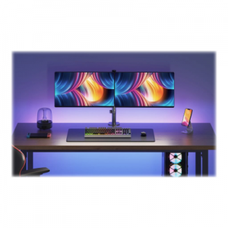 Neomounts Desk Mount | FPMA-D550DBLACK Monitor Arm | Adjustable Height, Rotate, Tilt, Swivel | 10-32 Neomounts Desk Mount | FPMA-D550DBLACK Monitor Arm | Adjustable Height, Rotate, Tilt, Swivel | 10-32