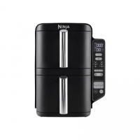 NINJA Double Stack Vertical Air Fryer with 2 Stacking Drawers | SL300EU | Power 2470 W | Capacity 7.6 L | Black NINJA Double Stack Vertical Air Fryer with 2 Stacking Drawers | SL300EU | Power 2470 W | Capacity 7.6 L | Black