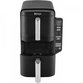 NINJA Double Stack Vertical Air Fryer with 2 Stacking Drawers | SL300EU | Power 2470 W | Capacity 7.6 L | Black NINJA Double Stack Vertical Air Fryer with 2 Stacking Drawers | SL300EU | Power 2470 W | Capacity 7.6 L | Black