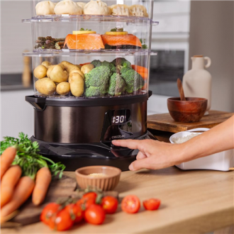 Cecotec Food Steamer | Vapovita 3000 Pro | 1000 W | Number of baskets 3 Cecotec Food Steamer | Vapovita 3000 Pro | 1000 W | Number of baskets 3