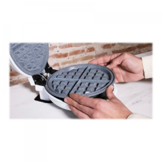 Cecotec Waffle Maker | Fun Gofrestone 3in1 | 700 W | Number of pastry 3 | Waffle/Muffin/Donut | White Cecotec Waffle Maker | Fun Gofrestone 3in1 | 700 W | Number of pastry 3 | Waffle/Muffin/Donut | White