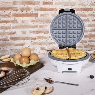 Cecotec Waffle Maker | Fun Gofrestone 3in1 | 700 W | Number of pastry 3 | Waffle/Muffin/Donut | White Cecotec Waffle Maker | Fun Gofrestone 3in1 | 700 W | Number of pastry 3 | Waffle/Muffin/Donut | White