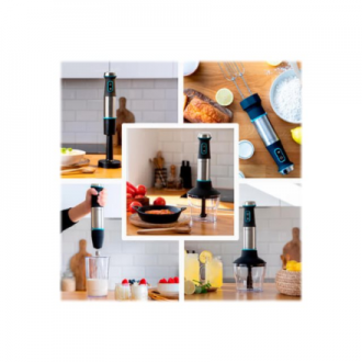 Cecotec | Hand Blender | Power TitanBlack 1200 XL PerfectCream&Crush | Hand Blender | 1200 W | Stainless steel/Black Cecotec | Hand Blender | Power TitanBlack 1200 XL PerfectCream&Crush | Hand Blender | 1200 W | Stainless steel/Black