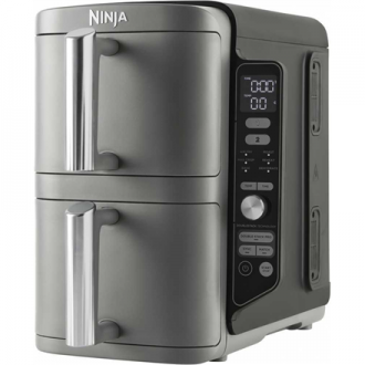NINJA Double Stack XL Air Fryer | SL400EU | Power 2470 W | Capacity 9.5 L | Black/Grey NINJA Double Stack XL Air Fryer | SL400EU | Power 2470 W | Capacity 9.5 L | Black/Grey