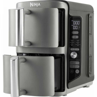 NINJA Double Stack XL Air Fryer | SL400EU | Power 2470 W | Capacity 9.5 L | Black/Grey NINJA Double Stack XL Air Fryer | SL400EU | Power 2470 W | Capacity 9.5 L | Black/Grey