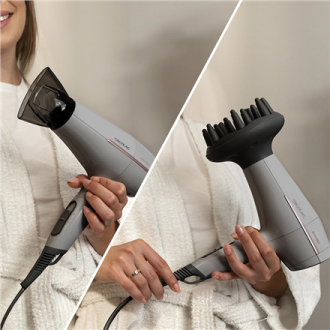Cecotec Hair dryer | IoniCare Power&Go Heaven | 2000 W | Number of temperature settings 2 | Ionic function | Diffuser nozzle | G Cecotec Hair dryer | IoniCare Power&Go Heaven | 2000 W | Number of temperature settings 2 | Ionic function | Diffuser nozzle | G