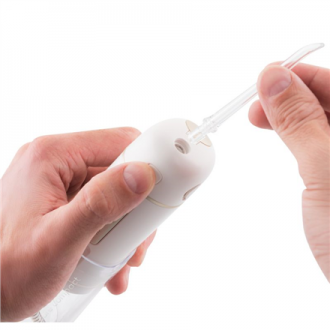 ETA Oral Irrigator | Aqua Care Compact ETA570890000 | 165 ml | White | Number of heads 2 ETA Oral Irrigator | Aqua Care Compact ETA570890000 | 165 ml | White | Number of heads 2
