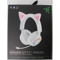 SALE OUT. Razer Kraken Kitty V3 Pro Headset, White | Razer Headset | Kraken Kitty V3 Pro | Bluetooth | Over-Ear | DAMAGED PACKAG 