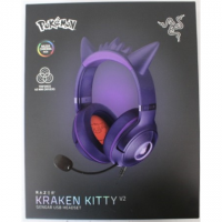 SALE OUT. Razer Kraken Kitty V2 Headset, Pok mon Gengar Ed. | Razer Headset | Kraken Kitty V2 | Yes | Wired | Over-ear | DEMO 