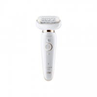 Braun Epilator | Silk- pil 9 Flex SES9-030 3D | Operating time (max) 50 min | Number of power levels 2 | Wet & Dry | White Braun Epilator | Silk- pil 9 Flex SES9-030 3D | Operating time (max) 50 min | Number of power levels 2 | Wet & Dry | White