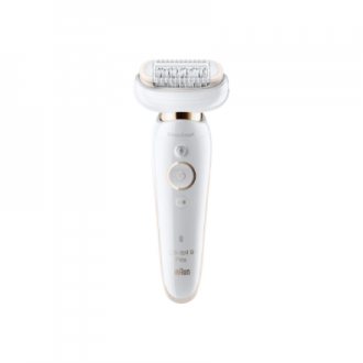 Braun Epilator | Silk- pil 9 Flex SES9-030 3D | Operating time (max) 50 min | Number of power levels 2 | Wet & Dry | White