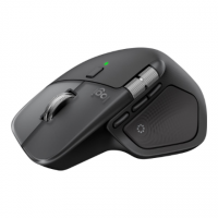 Logitech Logitech MX Master 4 for Business Mouse - Wireless + Bluetooth, 8000 DPI, Space Black | Logitech Logitech Logitech MX Master 4 for Business Mouse - Wireless + Bluetooth, 8000 DPI, Space Black | Logitech
