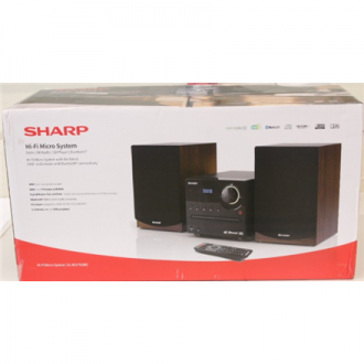 SALE OUT. Sharp XL-B517D(BR) Hi-Fi Micro System, CD/FM/USB/Bluetooth v5.0, Aux-in, 45W, Brown | Sharp Hi-Fi Micro System | XL-B5 SALE OUT. Sharp XL-B517D(BR) Hi-Fi Micro System, CD/FM/USB/Bluetooth v5.0, Aux-in, 45W, Brown | Sharp Hi-Fi Micro System | XL-B5