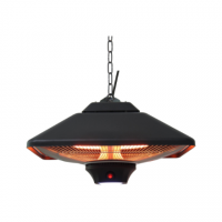 TunaBone Electric Ceiling Patio Heater | TB2088-01 | Patio heater | 2000 W | Number of power levels 3 | Black | IP24 TunaBone Electric Ceiling Patio Heater | TB2088-01 | Patio heater | 2000 W | Number of power levels 3 | Black | IP24
