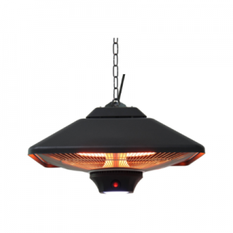 TunaBone Electric Ceiling Patio Heater | TB2088-01 | Patio heater | 2000 W | Number of power levels 3 | Black | IP24