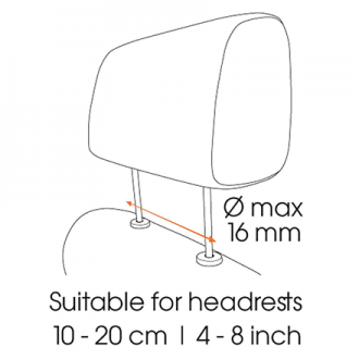 Vogels TMS 1020 Tablet Car Pack | Tilt | 7-13 Vogels TMS 1020 Tablet Car Pack | Tilt | 7-13