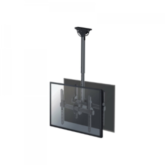 Neomounts NM-C440DBLACK Dual monitor/TV mount ceiling | Adjustable Height, Rotate, Tilt, Swivel | 32-60 Neomounts NM-C440DBLACK Dual monitor/TV mount ceiling | Adjustable Height, Rotate, Tilt, Swivel | 32-60