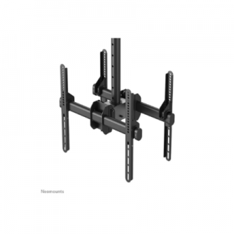 Neomounts NM-C440DBLACK Dual monitor/TV mount ceiling | Adjustable Height, Rotate, Tilt, Swivel | 32-60 Neomounts NM-C440DBLACK Dual monitor/TV mount ceiling | Adjustable Height, Rotate, Tilt, Swivel | 32-60