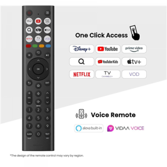 Hisense 4K TV | 85A6Q | 85 | Smart TV | VIDAA | UHD | Black
