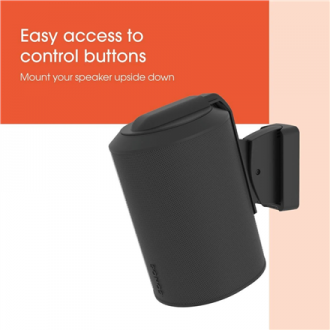 Vogels Wall mount | Speaker Wall Mount for Sonos Era 100 | Tilt, rotate | Maximum weight (capacity) 7 kg | Black Vogels Wall mount | Speaker Wall Mount for Sonos Era 100 | Tilt, rotate | Maximum weight (capacity) 7 kg | Black