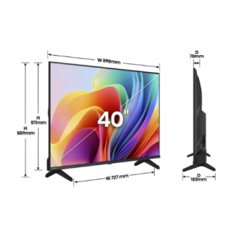 Hisense TV | 40A4S | 40 | Smart TV | VIDAA Smart OS | FHD | Black Hisense TV | 40A4S | 40 | Smart TV | VIDAA Smart OS | FHD | Black